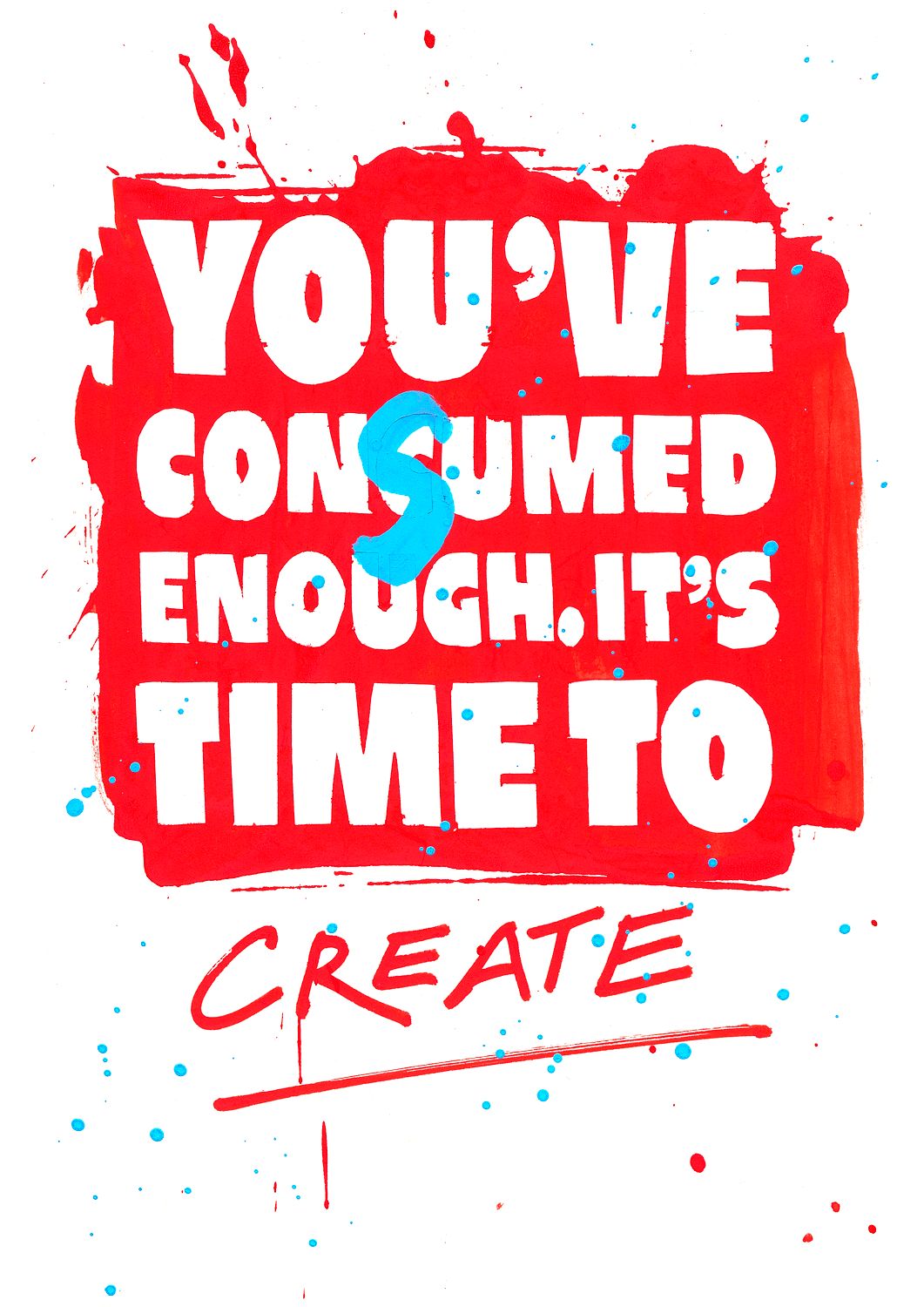 Time To Create. Fine Art print | 1st edition